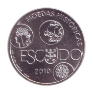 Монета 10 евро, 2010 год, Португалия. Эскудо, 8-я Иберо-Американская серия. Монета 10 евро, 2010 год, Португалия. Эскудо, 8-я Иберо-Американская серия.