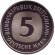 Монета 5 марок. 1979 год (J), Германия. Монета 5 марок. 1979 год (J), Германия.