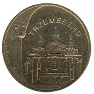 Монета 2 злотых, 2010 год, Польша. Тшемешно. Монета 2 злотых, 2010 год, Польша. Тшемешно.