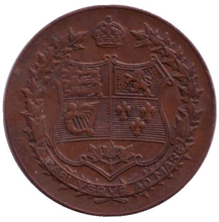 60 лет Конфедерации. Памятная медаль. 1927 год, Канада. 60 лет Конфедерации. Памятная медаль. 1927 год, Канада.