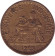 Монета 1 франк. 1925 год, Франция. Монета 1 франк. 1925 год, Франция.