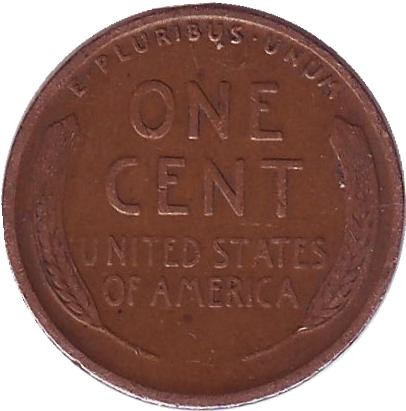 Монета 1 цент. 1924 год, США. (Без отметки монетного двора) Линкольн. Монета 1 цент. 1924 год, США. (Без отметки монетного двора) Линкольн.