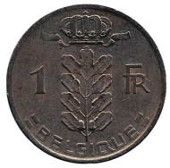 Монета 1 франк. 1961 год, Бельгия. (Belgique) Монета 1 франк. 1961 год, Бельгия. (Belgique)