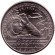 Монета 25 центов. 2023 год (P), США. Бесси Колман. Серия "Американские женщины".