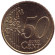 Монета 50 евроцентов. 2002 год, Ирландия.