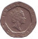 Монета 20 пенсов. 1997 год, Великобритания.