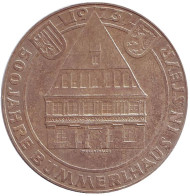 Монета 50 шиллингов. 1973 год, Австрия. 500-летие Буммерлхауза в Штайре. Монета 50 шиллингов. 1973 год, Австрия. 500-летие Буммерлхауза в Штайре.