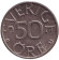 Монета 50 эре. 1979 год, Швеция.