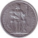 Монета 1 франк. 1965 год, Французская Полинезия. Монета 1 франк. 1965 год, Французская Полинезия.