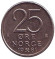 Монета 25 эре. 1981 год, Норвегия. Монета 25 эре. 1981 год, Норвегия.