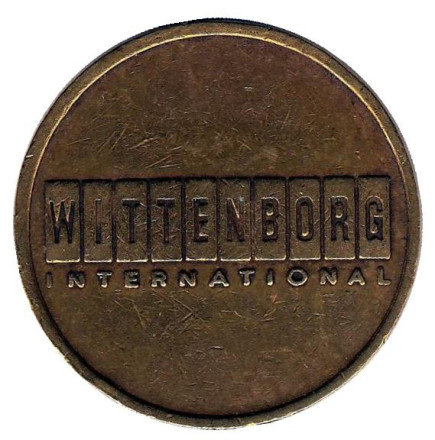 Wittenborg International. Сувенирный жетон, Нидерланды.