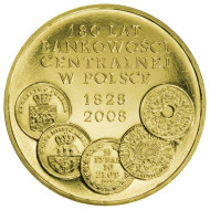 Монета 2 злотых, 2009 год, Польша. 180-летие Банка Польши. Монета 2 злотых, 2009 год, Польша. 180-летие Банка Польши.