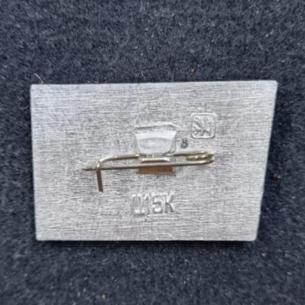 В.И. Ленин. Серп и молот. Значок. СССР. Изготовитель - "Русский сувенир".