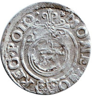 Монета 1,5 гроша (полторак). 1620 -1630-е гг., Речь Посполитая. Монета 1,5 гроша (полторак). 1620 -1630-е гг., Речь Посполитая.