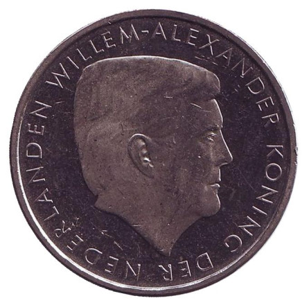 Монета 2,5 флорина. 2015 год, Аруба. Монета 2,5 флорина. 2015 год, Аруба.