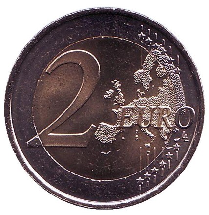 Монета 2 евро. 2019 год, Испания. Авила.