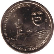Монета 1 доллар. 2025 год (D), США. Первый компьютерный эскиз военного корабля США. Серия "Американские инновации". Монета 1 доллар. 2025 год (D), США. Первый компьютерный эскиз военного корабля США. Серия "Американские инновации".