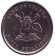 Монета 50 шиллингов. 2012 год, Уганда. Антилопа. Монета 50 шиллингов. 2012 год, Уганда. Антилопа.