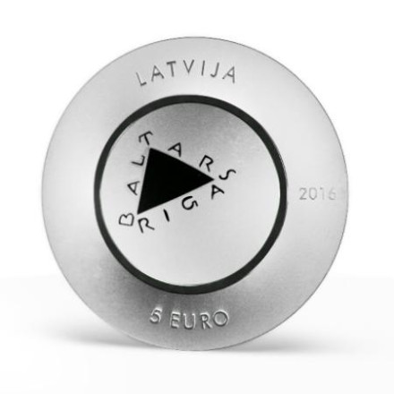 Монета 5 евро, 2016 год, Латвия. Фарфор. Балтарс. Монета 5 евро, 2016 год, Латвия. Фарфор. Балтарс.