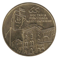 Монета 2 злотых, 2009 год, Польша. 65-летие Варшавского восстания 1944 года. Монета 2 злотых, 2009 год, Польша. 65-летие Варшавского восстания 1944 года.