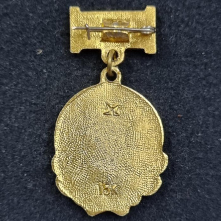 В.И. Ленин в круге. Подвесной значок. СССР. В.И. Ленин в круге. Подвесной значок. СССР.