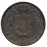 Монета 1 франк. 1962 год, Бельгия. (Belgique) Монета 1 франк. 1962 год, Бельгия. (Belgique)