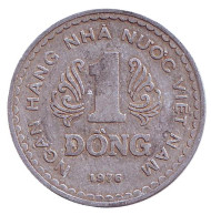 Монета 1 донг. 1976 год, Вьетнам. Монета 1 донг. 1976 год, Вьетнам.