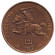 Монета 50 центов. 1925 год, Литва. Монета 50 центов. 1925 год, Литва.