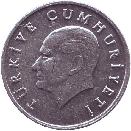 Монета 1 лира. 1985 год, Турция. UNC. Монета 1 лира. 1985 год, Турция. UNC.