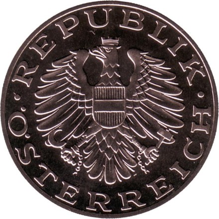 Монета 10 шиллингов. 1999 год, Австрия. Женщина из Вахау. Монета 10 шиллингов. 1999 год, Австрия. Женщина из Вахау.