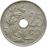 Монета 25 сантимов. 1920 год, Бельгия. (Belgique) Монета 25 сантимов. 1920 год, Бельгия. (Belgique)
