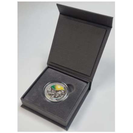 Монета 1 сом. 2021 год, Киргизия. Спасибо за жизнь!