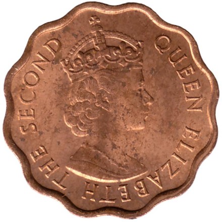 Монета 1 цент. 1965 год, Британский Гондурас (Белиз). Монета 1 цент. 1965 год, Британский Гондурас (Белиз).