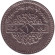 Монета 1 фунт. 1974 год, Сирия. Орёл.