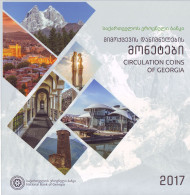 Набор монет Грузии в буклете. 8 штук. 1993-2006 гг. Буклет 2017 года. Грузия. Набор монет Грузии в буклете. 8 штук. 1993-2006 гг. Буклет 2017 года. Грузия.