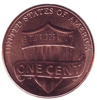 Монета 1 цент. 2012 год (D), США. Монета 1 цент. 2012 год (D), США.