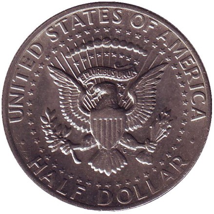 Монета 50 центов. 1974 год (P), США. Джон Кеннеди. Монета 50 центов. 1974 год (P), США. Джон Кеннеди.