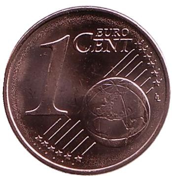 Монета 1 цент. 2015 год (А), Германия. Монета 1 цент. 2015 год (А), Германия.