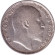 Монета 1 рупия. 1907 год, Индия Британская. ("B" - Бомбей). Монета 1 рупия. 1907 год, Индия Британская. ("B" - Бомбей).