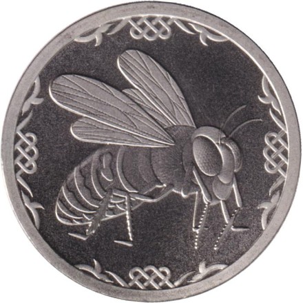 Жалящий шершень (Оса) - 2025. Славянский календарь (годослов). Сувенирный жетон. 2024 год, СПМД, Россия. Жалящий шершень (Оса) - 2025. Славянский календарь (годослов). Сувенирный жетон. 2024 год, СПМД, Россия.