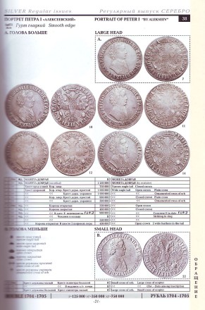 Монеты России 1700-1917 гг. Каталог-ценник, редакция 15. Приложение к базовому каталогу. Конрос, 2018 год.
