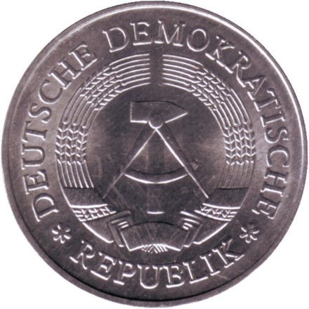 Монета 1 марка. 1979 год (A), ГДР.