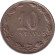 Монета 10 сентаво. 1933 год, Аргентина.