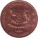 Монета 1 цент. 2001 год, Сингапур. Монета 1 цент. 2001 год, Сингапур.