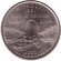 Монета 25 центов (P). 2003 год, США. Миссури. Штат № 24. Монета 25 центов (P). 2003 год, США. Миссури. Штат № 24.