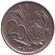 Монета 20 центов. 1988 год, ЮАР. Цветок протея.