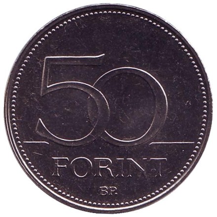 Монета 50 форинтов. 2018 год, Венгрия. Чемпионат мира по вольной борьбе. Монета 50 форинтов. 2018 год, Венгрия. Чемпионат мира по вольной борьбе.