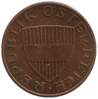 Монета 50 грошей. 1966 год, Австрия. Монета 50 грошей. 1966 год, Австрия.