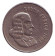 Монета 5 центов. 1967 год, Южная Африка. (South Africa). Африканская красавка. Монета 5 центов. 1967 год, Южная Африка. (South Africa). Африканская красавка.