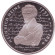 Монета 10 марок. 1997 год (F), ФРГ. 200-летие со дня рождения Генриха Гейне.